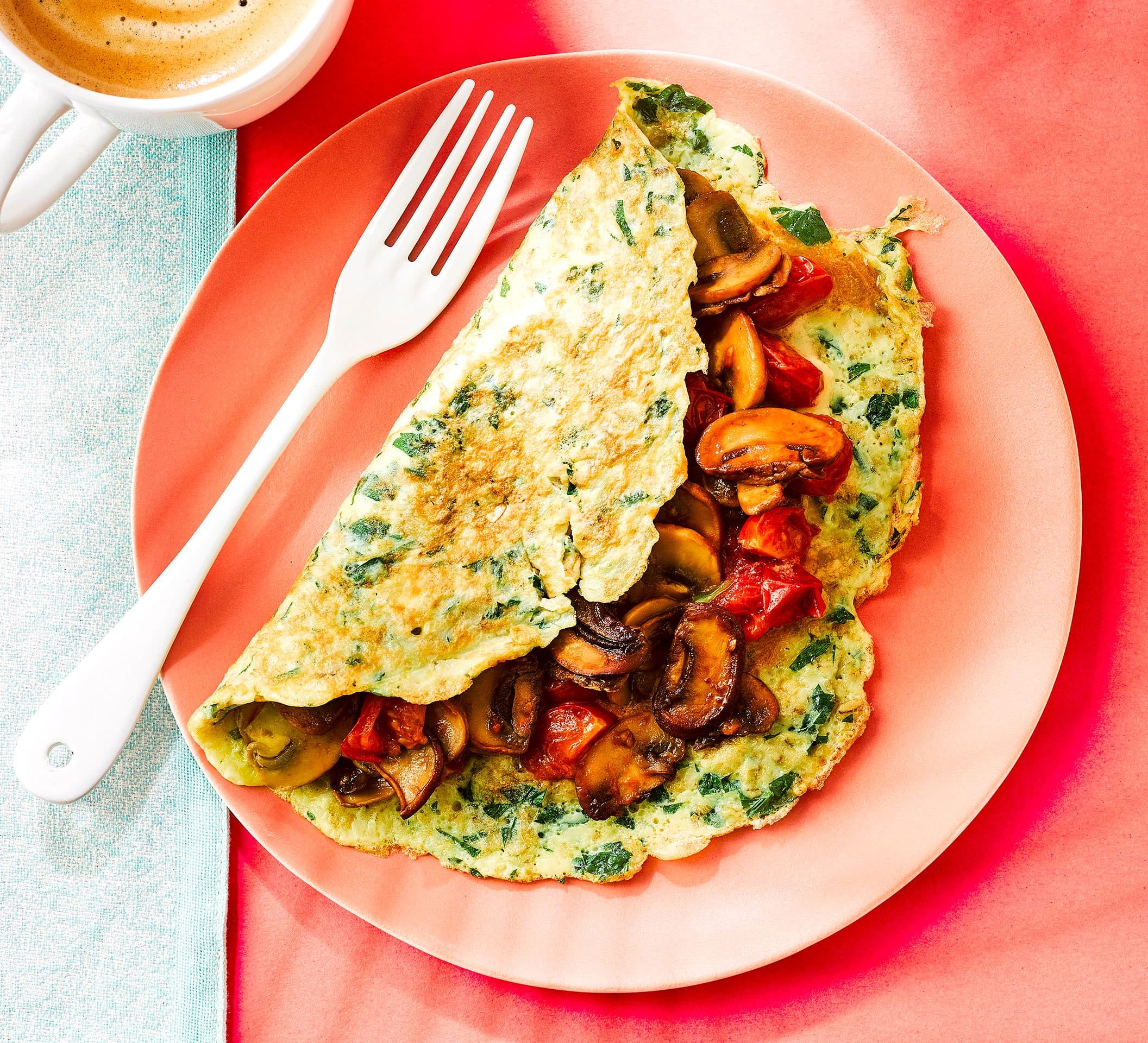 Breakfast egg wraps