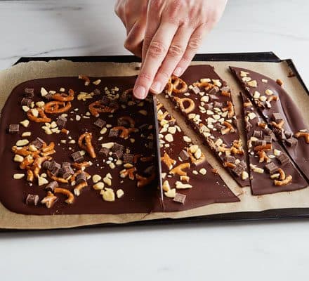 Easy chocolate bark