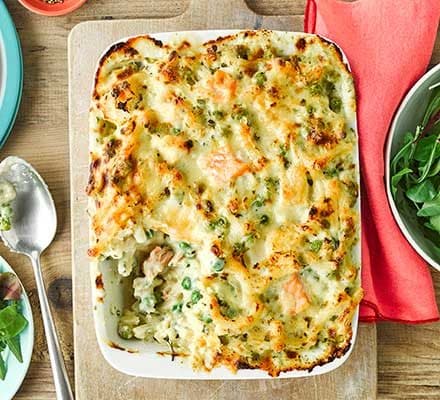 Fish pie mac ’n’ cheese