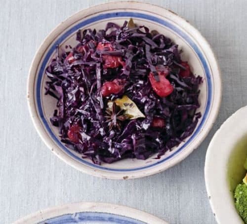 Slow cooker red cabbage