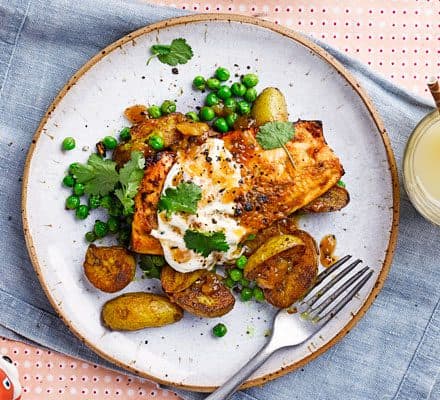 Tandoori trout