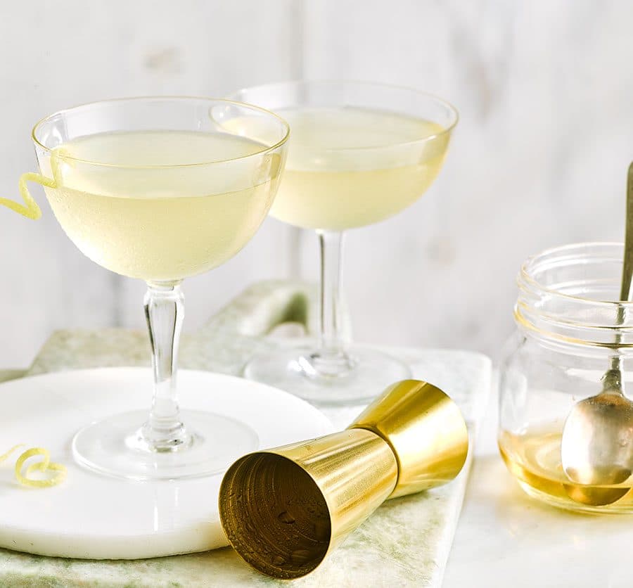 Bee's knees cocktail