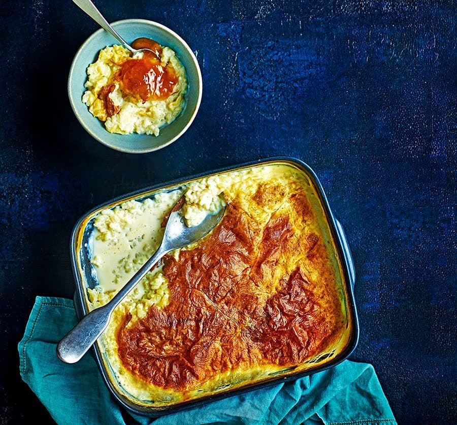 Classic rice pudding