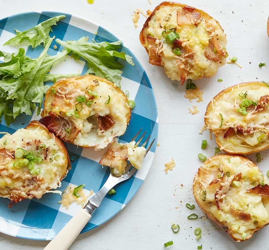 Loaded potato skins