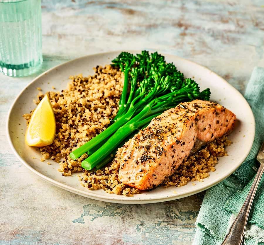 Air fryer salmon