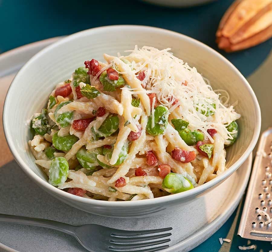 Паста с широкими бобами