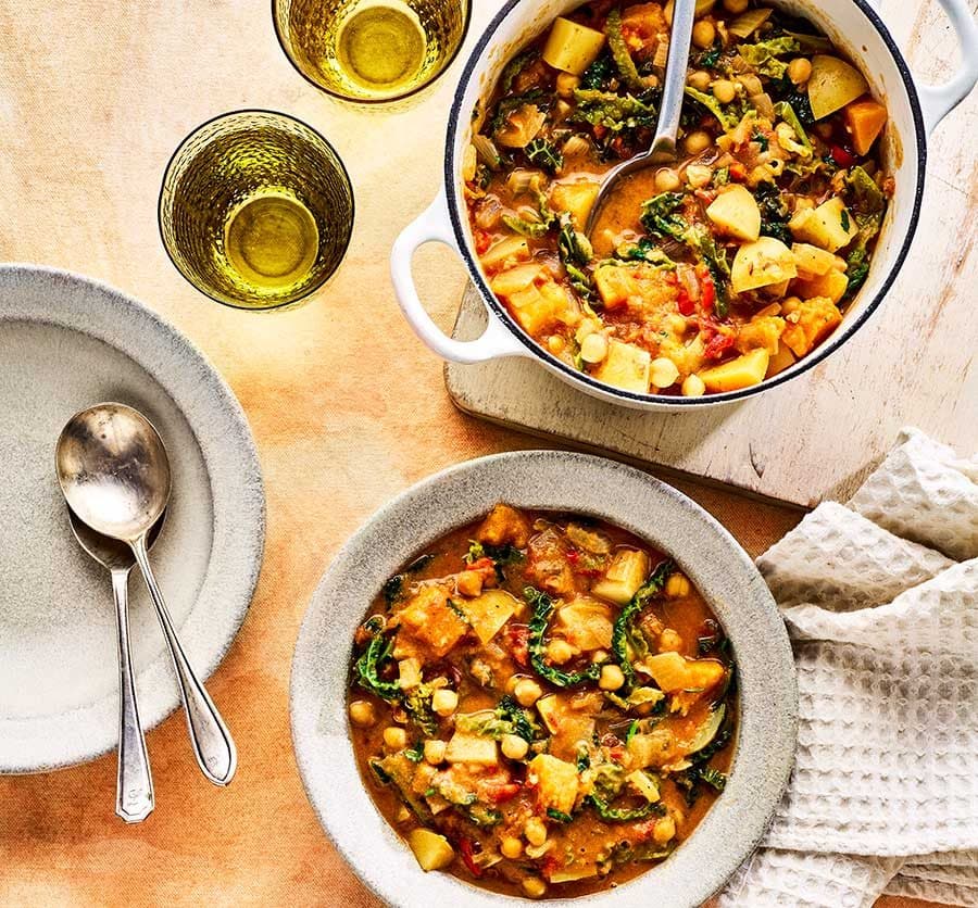 Chunky peanut soup
