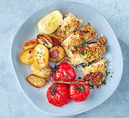 Хрустящая чесночная курица