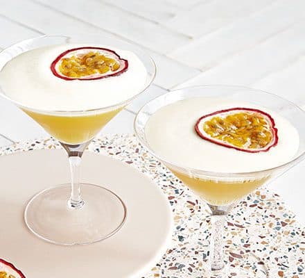 Безалкогольный маракуйя мартини