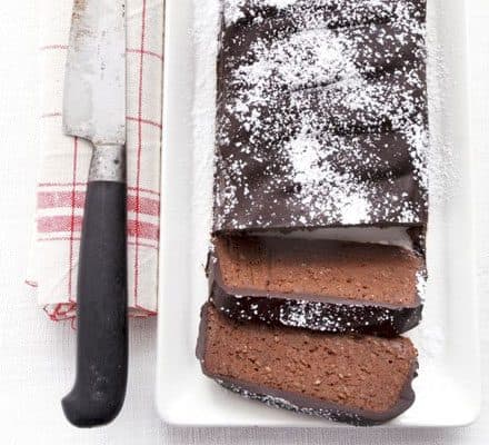 Chestnut truffle cake
