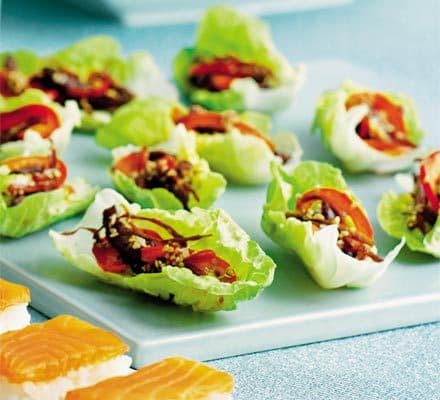 Обгортки з яловичиною та кунжутом