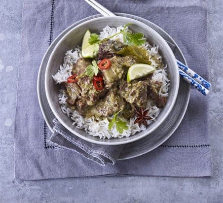 Thai beef curry