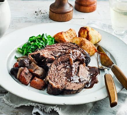 Slow-cooker beef pot roast