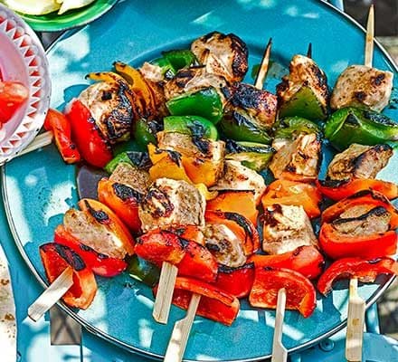 Chicken shish kebabs