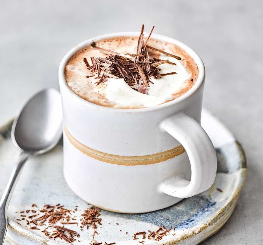 Homemade hot chocolate