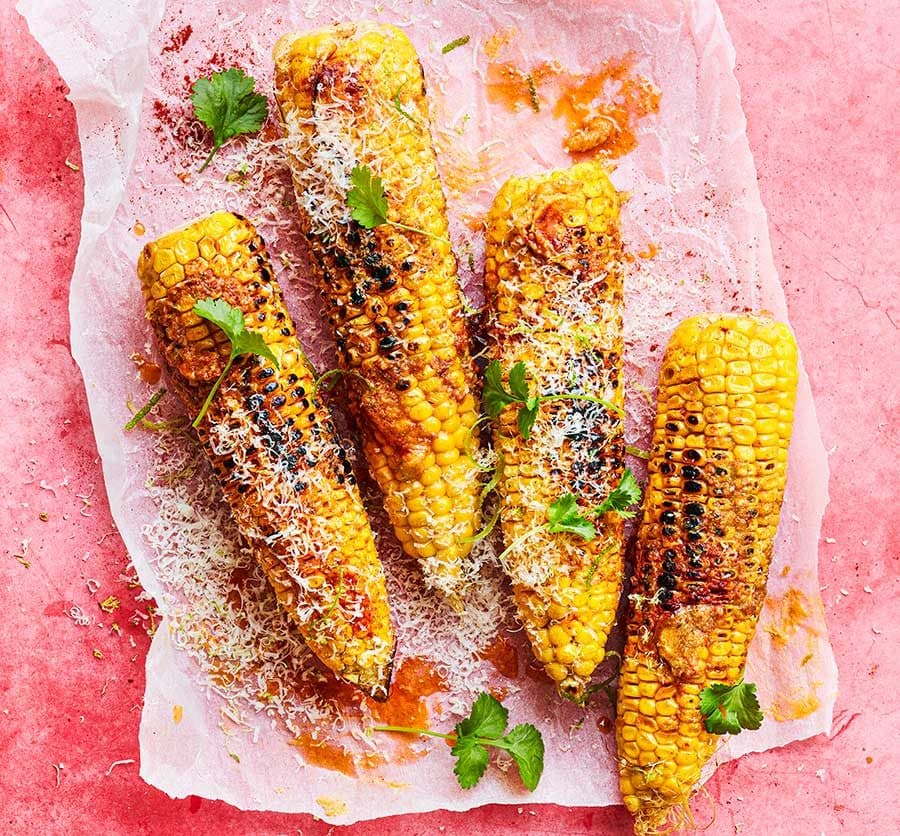 Sweetcorn with smoked paprika & lime butter