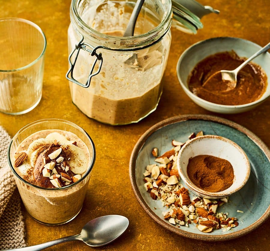 Banana overnight oats
