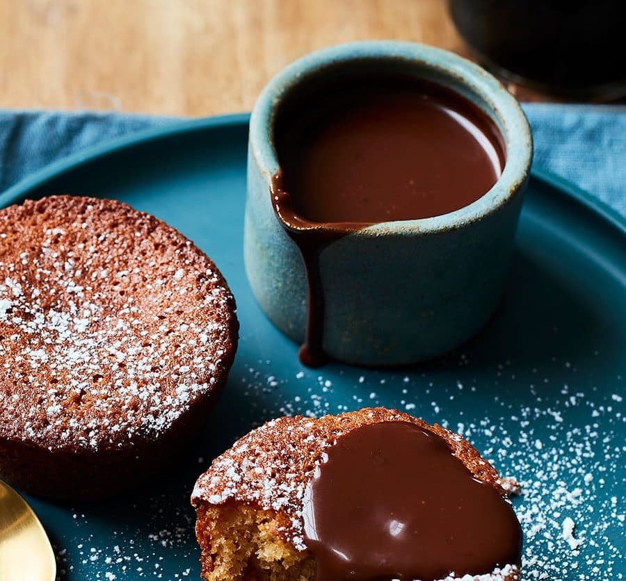 Hot chocolate espresso sauce
