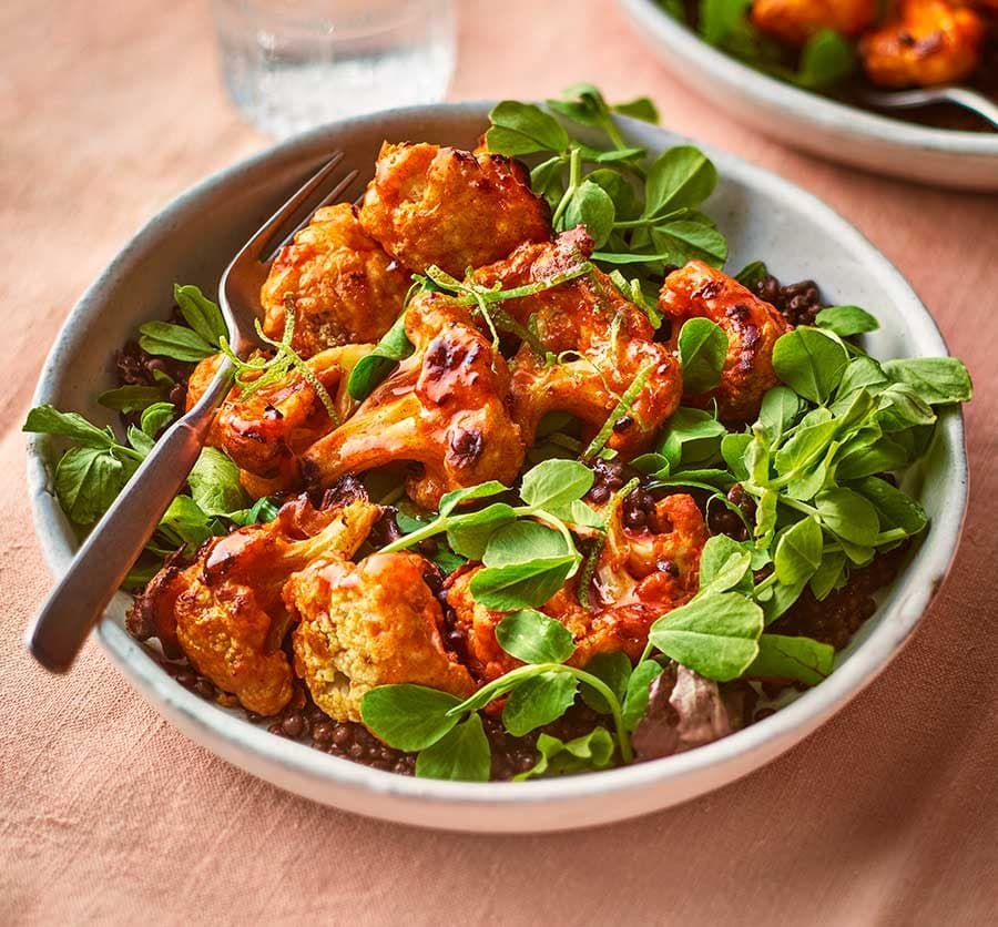 Cauliflower wings