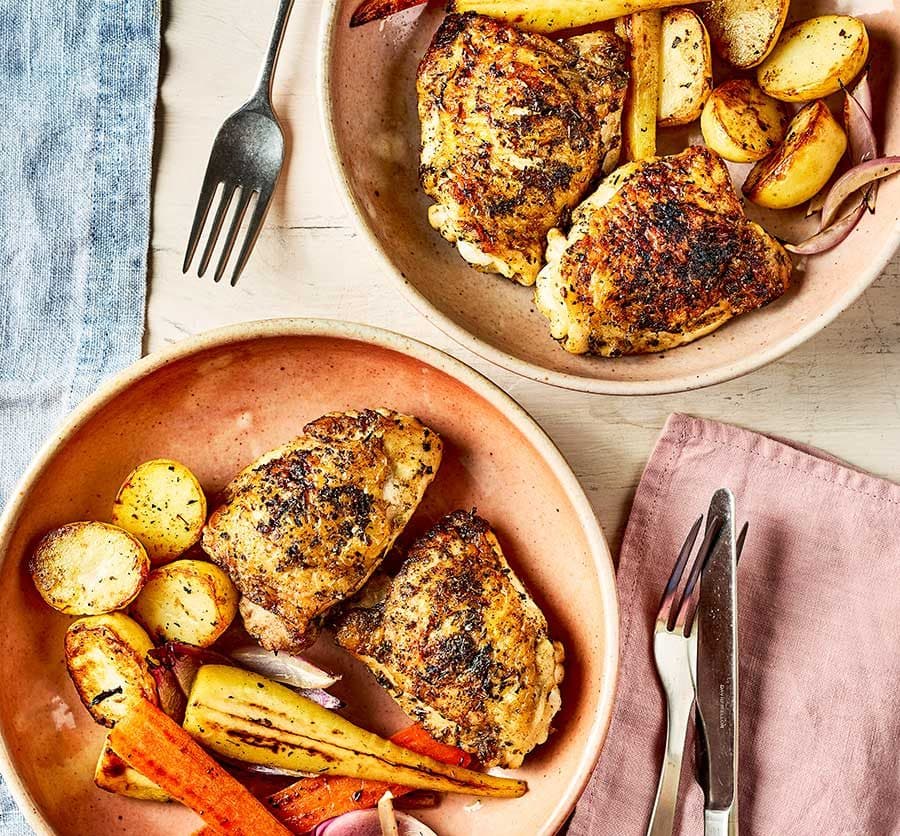 Air fryer chicken thighs