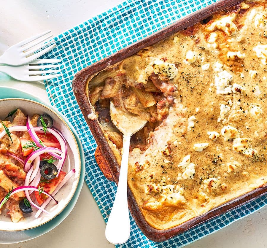 Vegetarian pastitsio