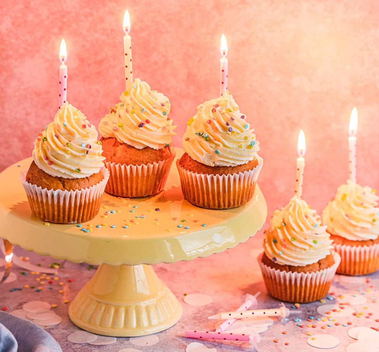 Funfetti cupcakes