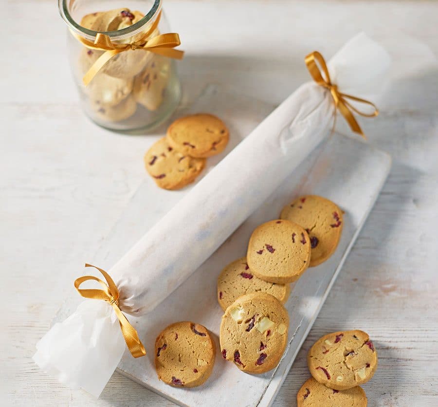 Festive cookies for the freezer